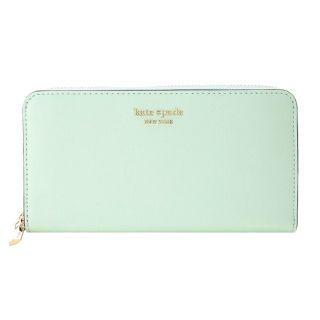 ケイトスペードニューヨーク(kate spade new york)の新品 ケイトスペード kate spade 長財布(ラウンドファスナー) ジップ アラウンド コンチネンタル ウォレット クリスタルブルー(財布)