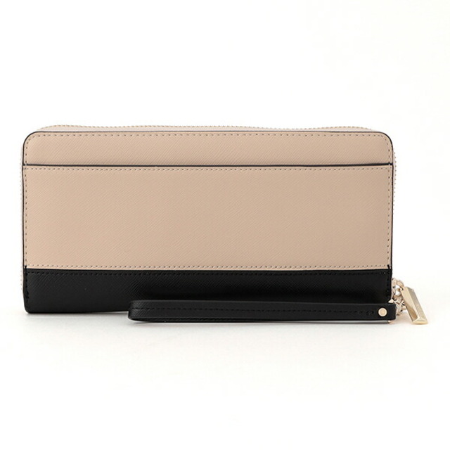 新品 ケイトスペード kate spade 長財布(ラウンドファスナー) TRAVEL WALLET ベージュ