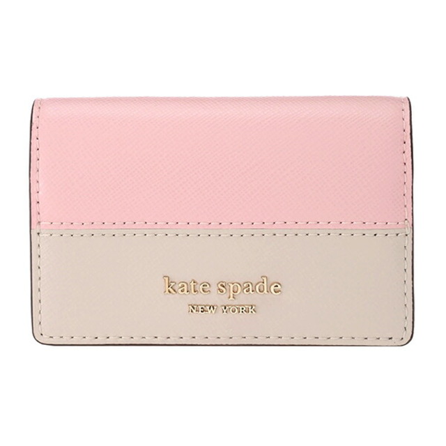 新品 ケイトスペード kate spade キーケース KEY HOLDER チュチュピンク/クリスプリネン