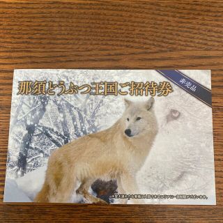 那須どうぶつ王国　　ご招待券　11月29日まで(動物園)