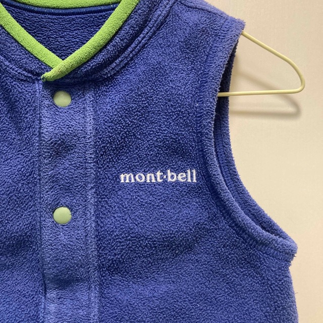 mont bell(モンベル)のモンベル　フリース　キッズ　size90cm キッズ/ベビー/マタニティのキッズ服男の子用(90cm~)(ジャケット/上着)の商品写真