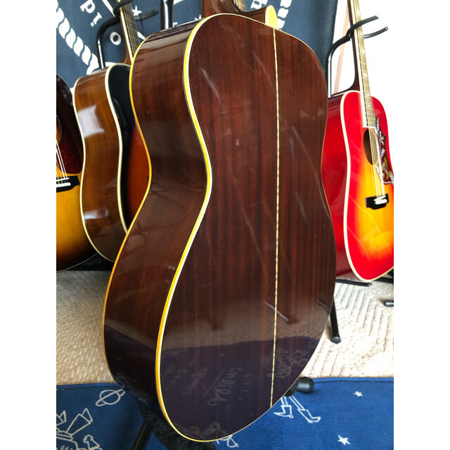 美品70s希少ヤマハ 国産オレンジラベル エゾ松トップFG 152良質 【高