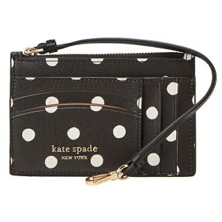 ケイトスペードニューヨーク(kate spade new york)の新品 ケイトスペード kate spade カードケース カード ケース リスレット ブラックマルチ(名刺入れ/定期入れ)