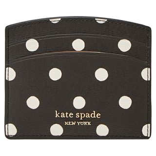 ケイトスペードニューヨーク(kate spade new york)の新品 ケイトスペード kate spade カードケース カード ホルダー ブラックマルチ(名刺入れ/定期入れ)