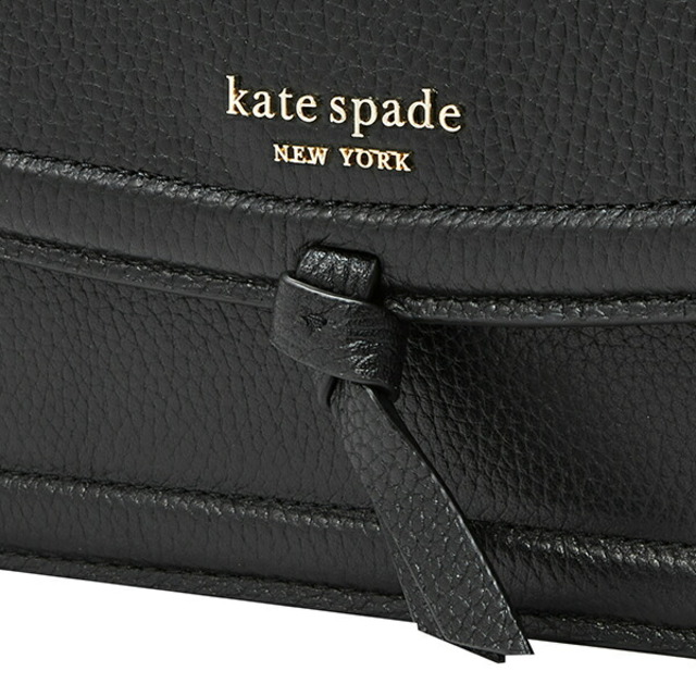 新品 ケイトスペード kate spade ショルダーバッグ フラップ クロスボディ ブラック 黒