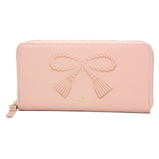 ケイトスペードニューヨーク(kate spade new york)の新品 ケイトスペード kate spade 長財布(ラウンドファスナー) LACEY レイシー オーナチュレル(財布)