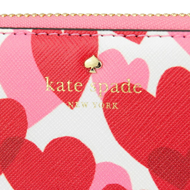 新品 ケイトスペード kate spade 長財布(ラウンドファスナー) LACEY レイシー ハートパーティ