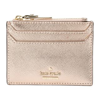 ケイトスペードニューヨーク(kate spade new york)の新品 ケイトスペード kate spade カードケース LALENA ラレーナ ローズゴールド(名刺入れ/定期入れ)