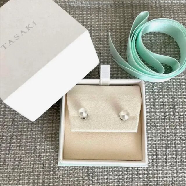 タサキ　TASAKI パールピアス　一粒　７ミリ