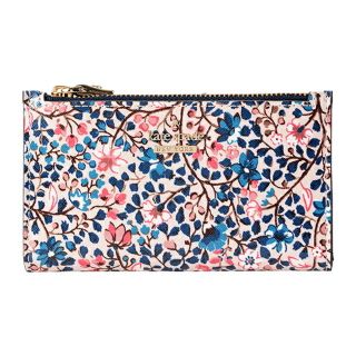 ケイトスペードニューヨーク(kate spade new york)の新品 ケイトスペード kate spade カードケース VINE MIKEY ヴァイン マイキー クリーム マルチ(名刺入れ/定期入れ)