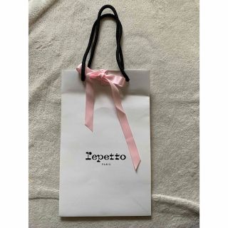 レペット(repetto)のレペット　シューズ　ショッパー　 バレエ　ピンク　リボン　ショップ袋(ショップ袋)