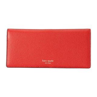 ケイトスペードニューヨーク(kate spade new york)の新品 ケイトスペード kate spade 長財布 BIFOLD CONTINENTAL WALLET レッド 赤(財布)