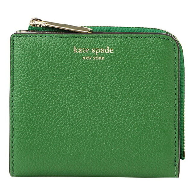 約80gGREENBEAN本体新品 ケイトスペード kate spade 2つ折り財布 SMALL BIFOLD WALLET グリーンビーン