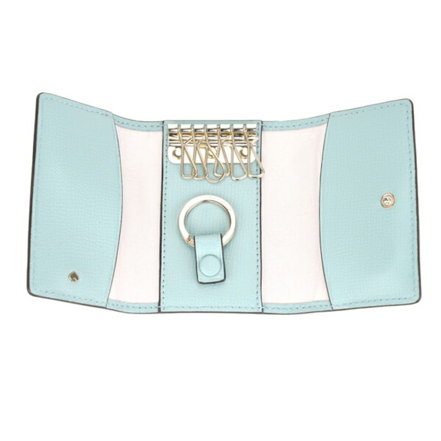 kate spade new york(ケイトスペードニューヨーク)の新品 ケイトスペード kate spade キーケース KEY HOLDER フロステッドスペアミント レディースのファッション小物(キーケース)の商品写真