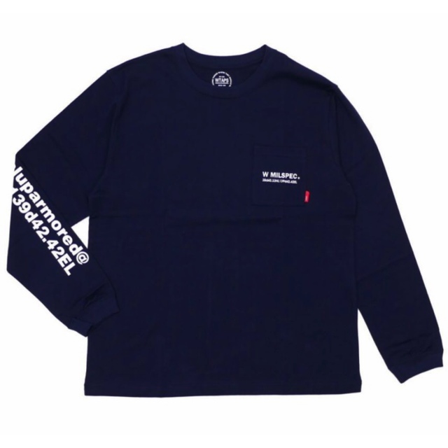 WTAPS ダブルタップス W MIL/SCREEN LS TEE ロンt S