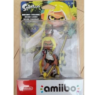 ニンテンドウ(任天堂)のamiibo スプラトゥーン　インクリング　イエロー(ゲームキャラクター)