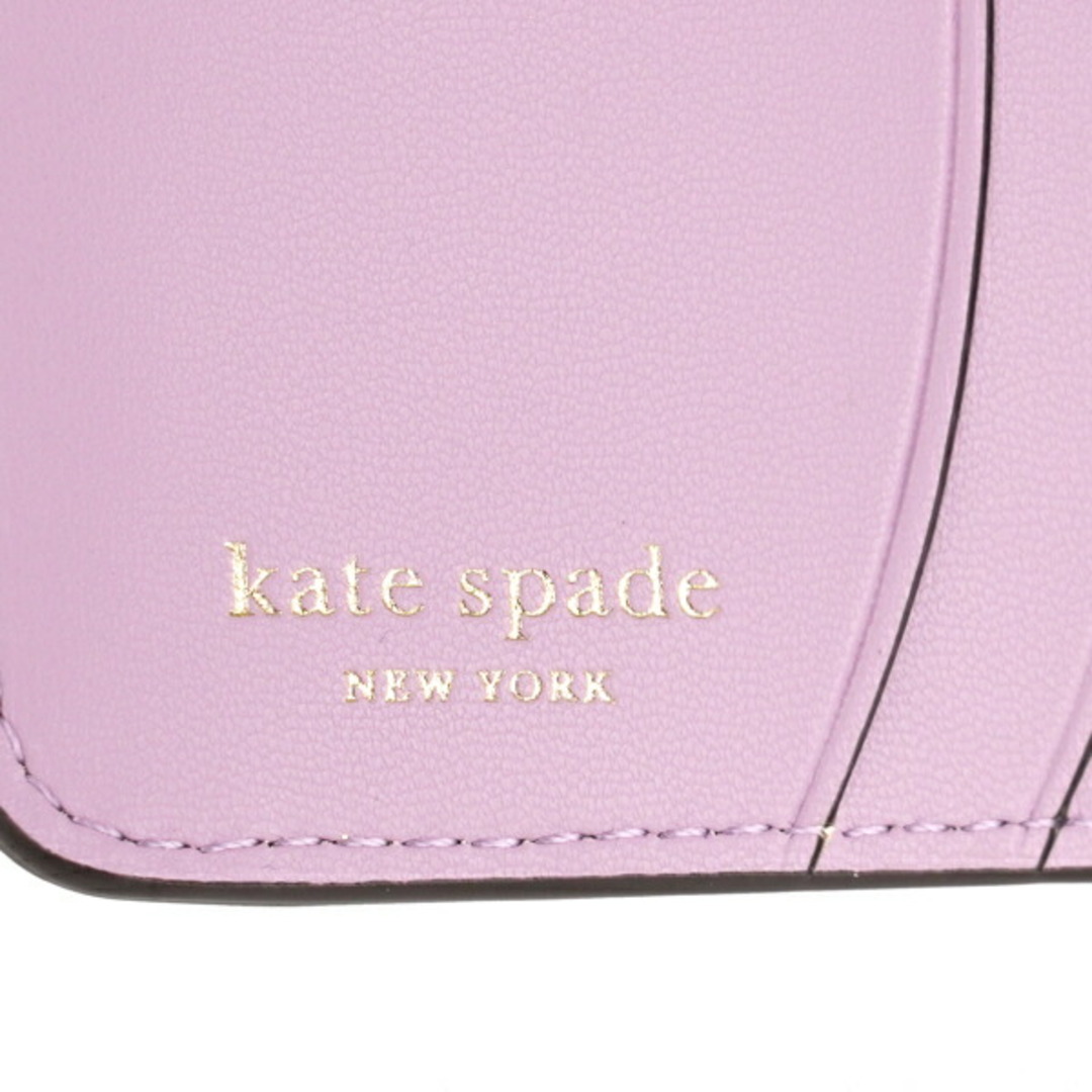 新品 ケイトスペード kate spade 2つ折り財布 SMALL BIFOLD WALLET ライラック