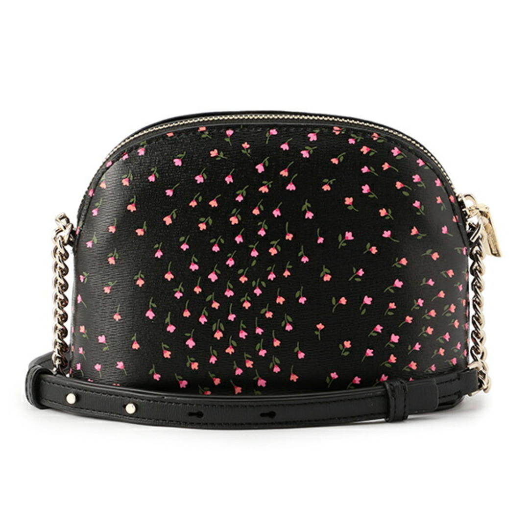 新品 ケイトスペード kate spade ショルダーバッグ MEADOW SMALL DOME CROSSBODY ブラックマルチ