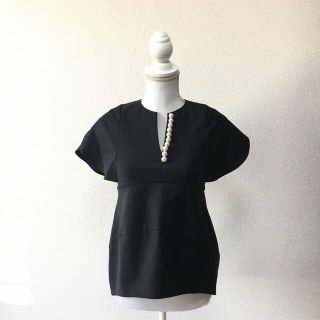 YOKO CHAN - 美品 YOKO CHAN ヨーコチャン パール ブラウス トップスの
