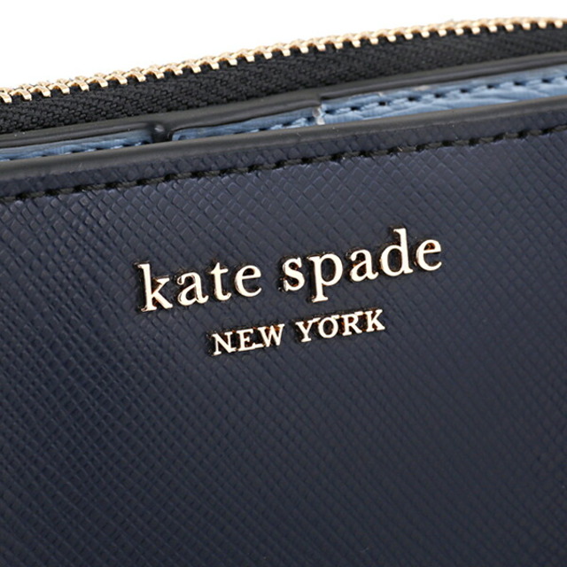 新品 ケイトスペード kate spade 2つ折り財布 SMALL BIFOLD WALLET ナイトキャップマルチ 7