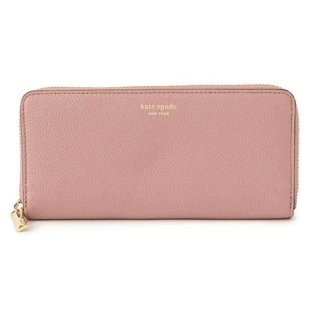 約9×194×22本体重量新品 ケイトスペード kate spade 長財布(ラウンドファスナー) SLIM CONTINENTAL WALLET プレスフラワー