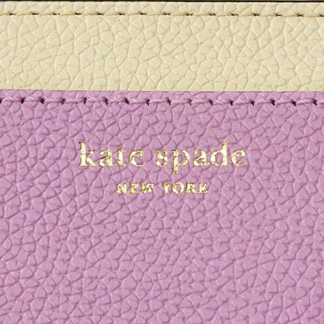 新品 ケイトスペード kate spade 長財布(ラウンドファスナー) SLIM CONTINENTAL WALLET スイートピーマルチ