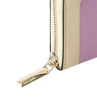 新品 ケイトスペード kate spade 長財布(ラウンドファスナー) SLIM CONTINENTAL WALLET スイートピーマルチ