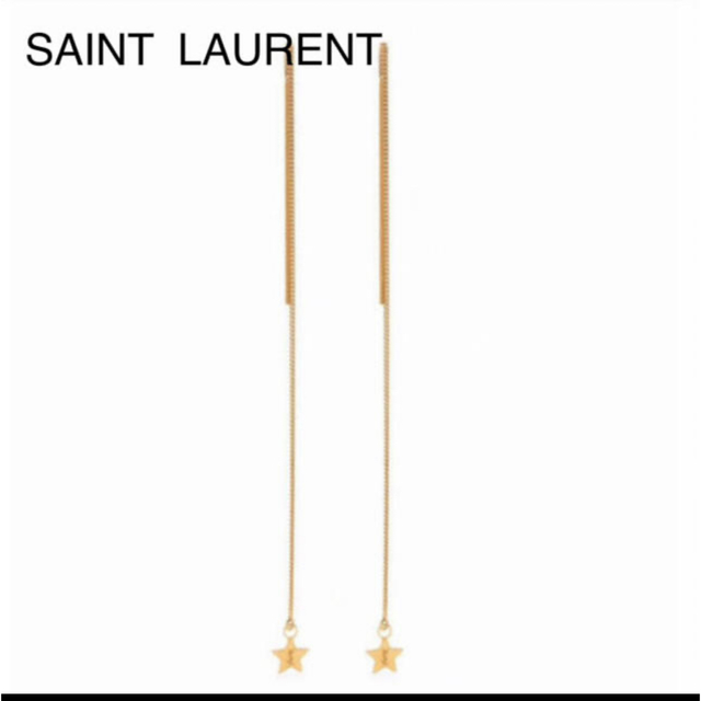 Saint Laurent(サンローラン)の未使用品に近い　サンローランパリ　ピアス レディースのアクセサリー(ピアス)の商品写真