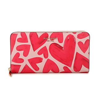 ケイトスペードニューヨーク(kate spade new york)の新品 ケイトスペード kate spade 長財布(ラウンドファスナー) ZIP AROUND CONTINENTAL WALLET チュチュピンク(財布)