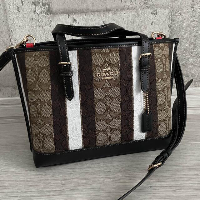 COACH モリートート25 シグネチャー | フリマアプリ ラクマ