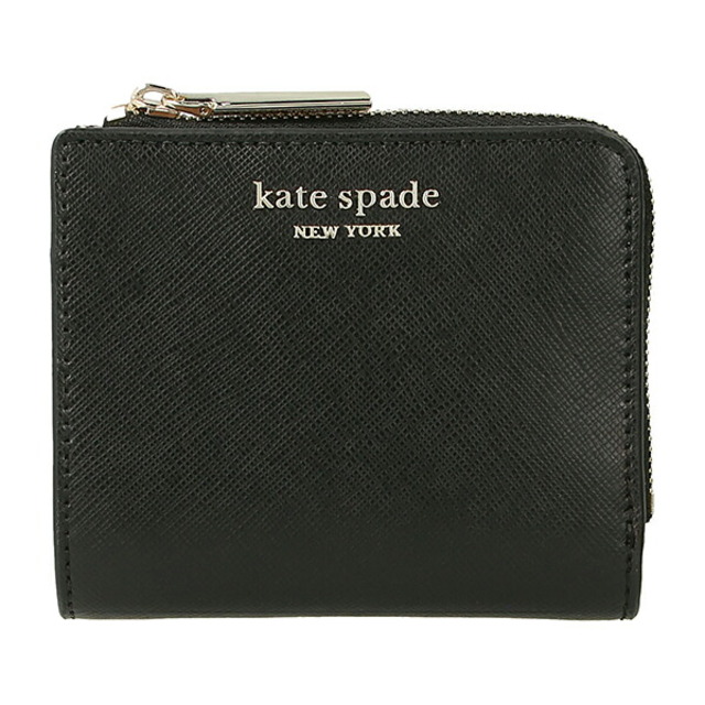 新品 ケイトスペード kate spade 2つ折り財布 スモールバイフォールド ウォレット ブラック