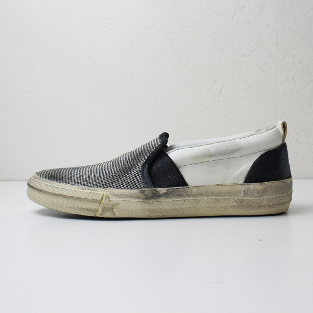 GOLDEN GOOSE(ゴールデングース)の美品 GOLDEN GOOSE ゴールデングース SEASTAR USED加工 スリッポンシューズ 36/靴【2400013017756】 レディースの靴/シューズ(スリッポン/モカシン)の商品写真