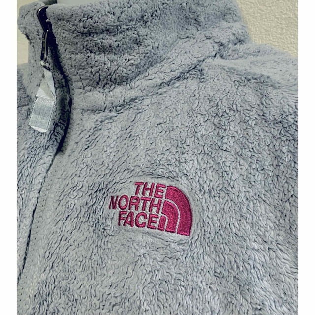 THE NORTH FACE(ザノースフェイス)のザ ノースフェイスフリース ハイライズグレー 希少 レディースM 古着 レディースのジャケット/アウター(その他)の商品写真