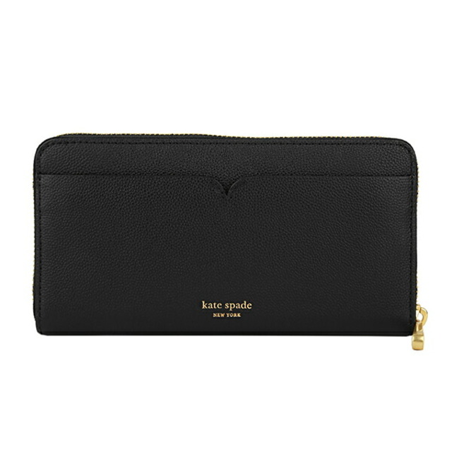 新品 ケイトスペード kate spade 長財布(ラウンドファスナー) ZIP AROUND CONTINENTAL WALLET ブラック