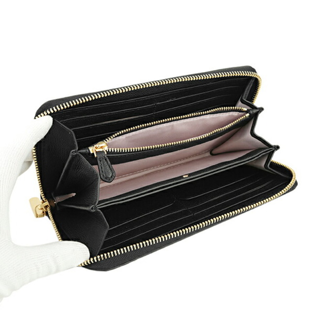 新品 ケイトスペード kate spade 長財布(ラウンドファスナー) ZIP AROUND CONTINENTAL WALLET ブラック