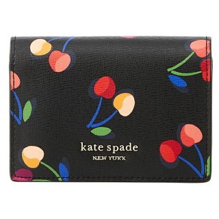 ケイトスペードニューヨーク(kate spade new york)の新品 ケイトスペード kate spade コインケース ミニ キー リング ウォレット ブラックマルチ(コインケース)