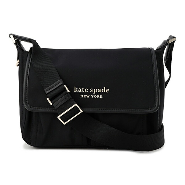 新品 ケイトスペード kate spade ショルダーバッグ MEDIUM MESSENGER ブラック