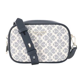 ケイトスペードニューヨーク(kate spade new york)の新品 ケイトスペード kate spade ショルダーバッグ ミディアム カメラ バッグ ホワイト 白 ブルー 青(ショルダーバッグ)