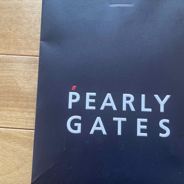 PEARLY GATES(パーリーゲイツ)のパ－リ－ゲイツ　手提げ袋　ショップ袋　ブランド手提げ レディースのバッグ(ショップ袋)の商品写真