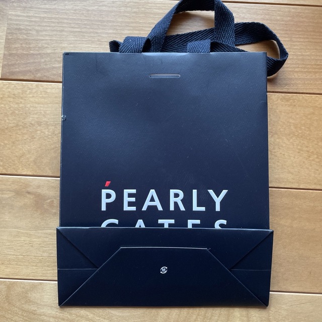 PEARLY GATES(パーリーゲイツ)のパ－リ－ゲイツ　手提げ袋　ショップ袋　ブランド手提げ レディースのバッグ(ショップ袋)の商品写真