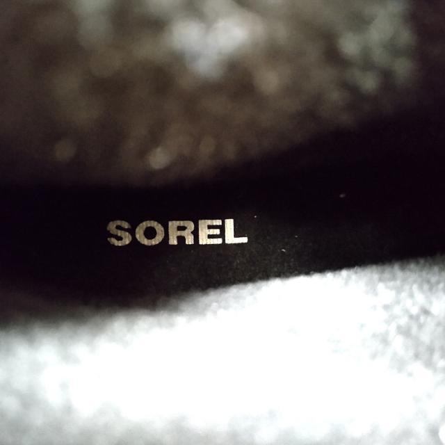 SOREL(ソレル)のソレル ブーツ 24 レディース - 黒×白 レディースの靴/シューズ(ブーツ)の商品写真