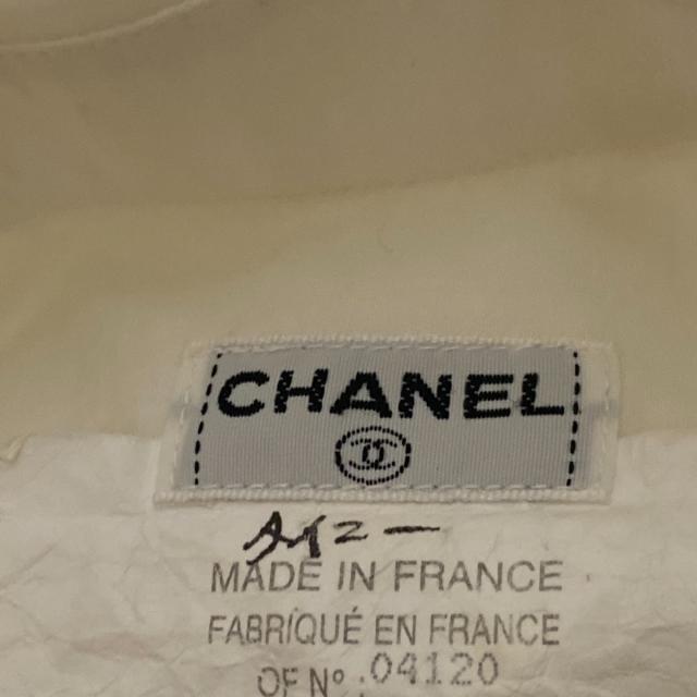 CHANEL(シャネル)のシャネル 長袖シャツブラウス サイズ40 M - レディースのトップス(シャツ/ブラウス(長袖/七分))の商品写真