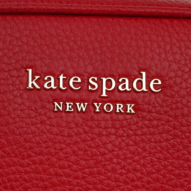 新品 ケイトスペード kate spade ショルダーバッグ ミディアム カメラ バッグ レッドカラント