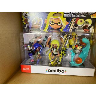 ニンテンドウ(任天堂)のスプラトゥーン3  amiibo  トリプルセット(ゲームキャラクター)