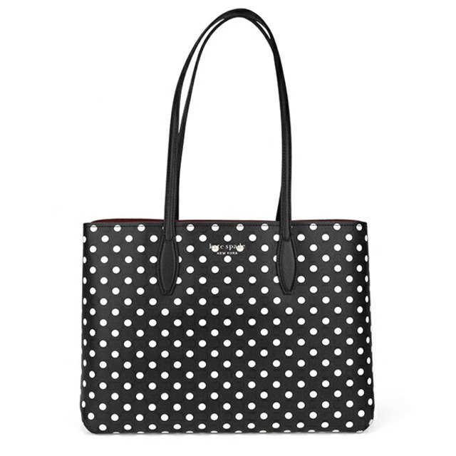 新品 ケイトスペード kate spade トートバッグ ラージ トート ブラックマルチ