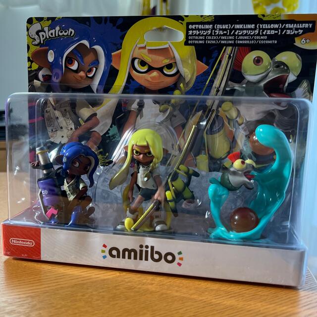 スプラ3【amiibo】外箱無し トリプルセット オクトリング インクリング コジャケ