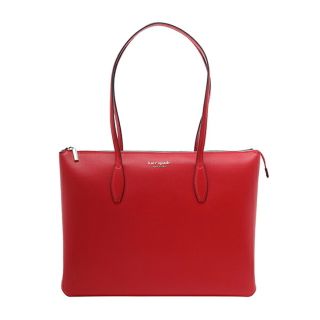 ケイトスペードニューヨーク(kate spade new york)の新品 ケイトスペード kate spade トートバッグ LARGE ZIP TOP TOTE レッド 赤(トートバッグ)