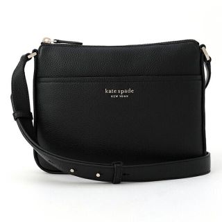 ケイトスペードニューヨーク(kate spade new york)の新品 ケイトスペード kate spade ショルダーバッグ MEDIUM CROSSBODY ブラック(ショルダーバッグ)