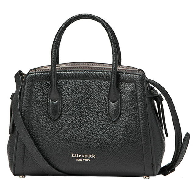 kate spade new york(ケイトスペードニューヨーク)の新品 ケイトスペード kate spade ハンドバッグ ミニ サッチェル ブラック レディースのバッグ(ハンドバッグ)の商品写真