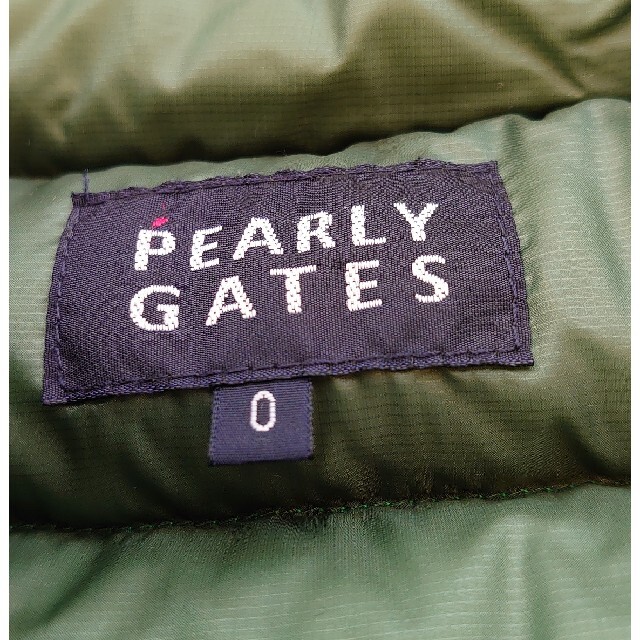 PEARLY GATES(パーリーゲイツ)のPEARLY GATES ﾀﾞｳﾝｼﾞｬｹｯﾄ(訳あり)  ｻｲｽﾞ0 レディースのジャケット/アウター(ダウンジャケット)の商品写真